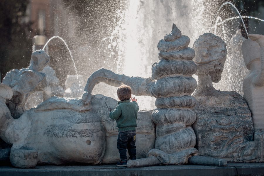 Ein Brunnen für (kleine) Entdecker